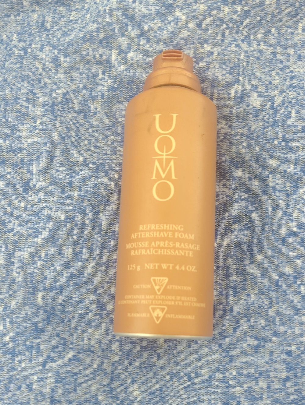 UOMO Refreshing Aftershave Foam - Beige Bottle